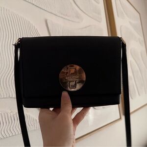 Black Crossbody Bag with Gold Hardware - kate spade